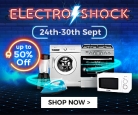 Electro Shock – Sales and Deals on Appliances Up-To 50% OFF