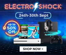 Electro Shock – Sales and Deals on Gaming Tools Up-To 50% OFF